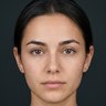 Sophia oval studio portrait sample